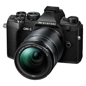 【新品/取寄品】OM SYSTEM OM-5 14-150mm II レンズキット ブラック ミラーレス一眼カメラ OMデジタルソリューションズ