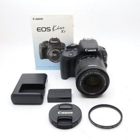 Canon デジタル一眼レフカメラ EOS Kiss X7 レンズキット EF-S18-55mm F3.5-5.6 IS STM付属 KISSX7-1855ISSTMLK