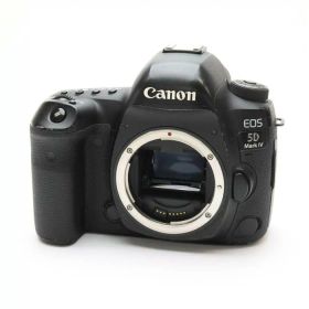 【中古】 《並品》 Canon EOS 5D Mark IV ボディ 【上部液晶窓・メディアスロットカバー部品交換/各部点検済】 [ デジタルカメラ ]