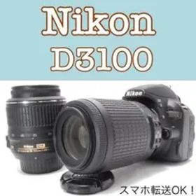 すぐつかえる Nikon D3100 ダブルレンズ 一眼レフ✨️ショット数30回✨️