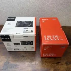 SONY α6000 E 55-210mm F4.5-6.3 OSS 2個セット