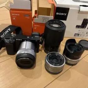 SONY α6000 ミラーレスカメラ レンズ4本セット