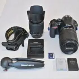 ニコン 一眼レフ D5500 18-140mm 55-200mm レンズセット