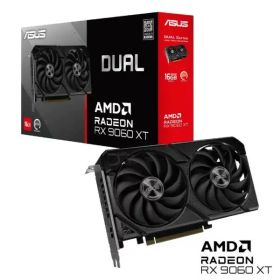 DUAL-RX9060XT-16G ASUS Dual Radeon RX 9060 XT 16GB GDDR6 [グラフィックボード (PCIExp 16GB)]