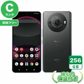 AQUOS R8 pro ブラック 新品 67,000円 中古 52,800円 | ネット最安値の