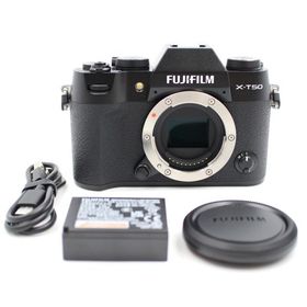 シャッター数20枚 FUJIFILM X-T50 ボディ ブラック ミラーレス一眼カメラ 富士フィルム