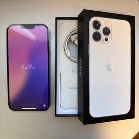 アップル(Apple)のiPhone13 Pro Max 本体 256GB SIMフリー シルバー(スマートフォン本体)