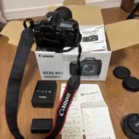【美品】運動会に！Canon EOS80D ダブルズームレンズキット セット品