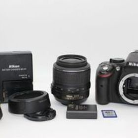 ■A品/シャッター数4788回/32GB SDカード付属■ニコン Nikon D5200 ボディ ＋ AF-S DX NIKKOR 18-55mm F3.5-5.6 G VR レンズキット #Z4577