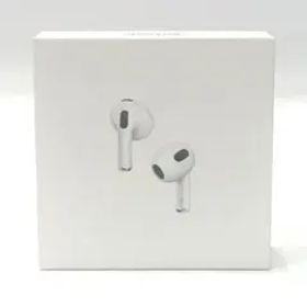 【美品】AirPods 第3世代 純正品 APPLE MME73J/A ホワイト