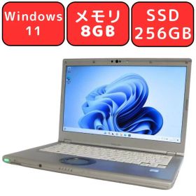 Panasonic Let's note LV8 CF-LV8RDHVS パナソニック レッツノート 第8世代 Core i5 メモリ8GB SSD256GB 14型 14インチ Windows11 Pro Wi-Fi Webカメラ Bluetooth WPS Office付き オフィス 中古パソコン ノートパソコン ノートPC 90日保証 【中古】