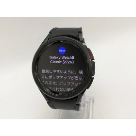 【中古】SAMSUNG Galaxy Watch6 Classic 43mm Wi-Fi/Bluetoothモデル SM-R950NZKAXJP ブラック【福岡天神】保証期間1ヶ月【ランクC】