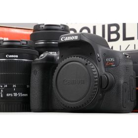 [極美品｜シャッター数 100回] Canon EOS Kiss X8i ダブルズームキット [バッテリーの劣化なし]