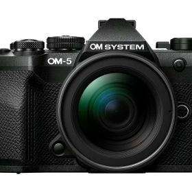 【ポイント10倍】 OMデジタルソリューションズ デジタル一眼カメラ OM SYSTEM OM-5 Mark II 12-45mm F4.0 PRO レンズキット [ブラック] 【P10倍】