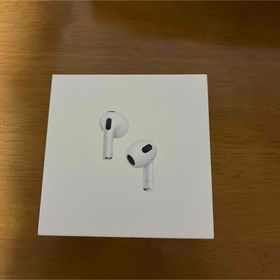 アップル(Apple)のApple AirPods 第3世代 MPNY3J/A 正規品➕ 牛革ケース(ヘッドフォン/イヤフォン)