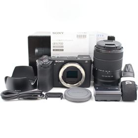 ■新品同様■ SONY α6700 高倍率ズームレンズキット ブラック(ミラーレス一眼)
