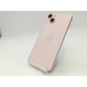 【中古】Apple au 【SIMフリー】 iPhone 13 128GB ピンク MLNE3J/A【浜松駅前】保証期間１ヶ月【ランクC】