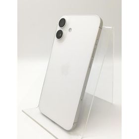 【中古】Apple 国内版 【SIMフリー】 iPhone 16 Plus 128GB ホワイト MXVC3J/A【千葉】保証期間１ヶ月【ランクB】