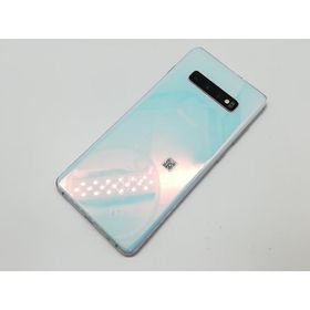 【中古】SAMSUNG docomo 【SIMロック解除済み】 Galaxy S10+ Olympic Games Edition SC-05L Prism White【宇田川】保証期間１ヶ月【ランクA】