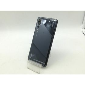 【中古】Huawei docomo 【SIMロック解除済み】 HUAWEI P20 Pro HW-01K Black【OSU301】保証期間１ヶ月【ランクB】