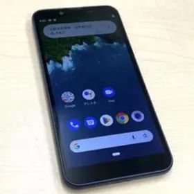 【T】Android One アンドロイド S5-SH ソフトバンク◯ ブルー