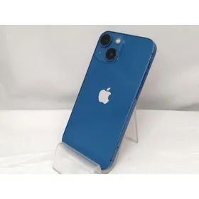 【中古】Apple 楽天モバイル 【SIMフリー】 iPhone 13 mini 128GB ブルー MLJH3J/A【戸塚】保証期間１ヶ月【ランクC】