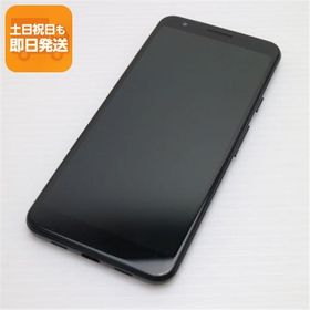 超美品 Google Pixel 3a ジャストブラック スマホ 本体 白ロム 中古 あすつく 土日祝発送OK