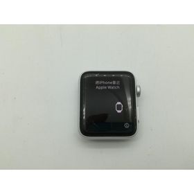 【中古】Apple Apple Watch Series3 Nike+ 42mm Cellular シルバーアルミ/ピュアプラチナ/ブラックNikeスポーツバンド【OSU301】保証期間１ヶ月【ランクC】