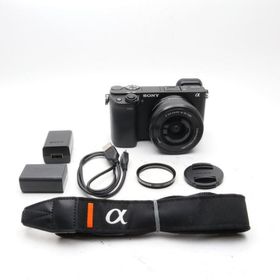 SONY(ソニー) APS-C ミラーレス一眼カメラ α6400 パワーズームレンズキット(同梱レンズ:SELP1650) ブラック ILCE-6400L B
