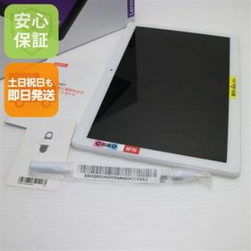 アンドロイド(ANDROID)の新品同様 801LV Lenovo TAB5 ホワイト M555(タブレット)