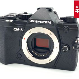 【中古】 【美品】 OM SYSTEM OM-5 ボディ ブラック 【ミラーレス一眼】 【6ヶ月保証】