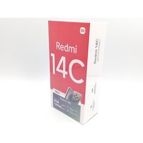 【未使用】Xiaomi 国内版 【SIMフリー】 Redmi 14C ミッドナイトブラック 4GB 128GB【ECセンター】保証期間３ヶ月