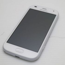 フジツウ(富士通)の新品同様 F-42A らくらくスマートフォン ホワイト M000(スマートフォン本体)