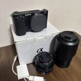 SONY αシリーズ ZV-E10 ミラーレス一眼カメラ レンズ2本付き