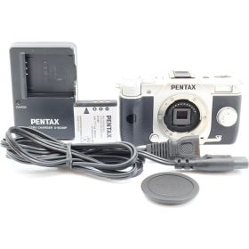 【中古】【1年保証】【良品】PENTAX Q10 ボディ シルバー