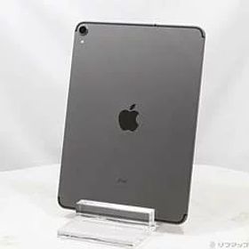 【中古】Apple(アップル) iPad Pro 11インチ 64GB スペースグレイ MU0M2J／A auロック解除SIMフリー【291-ud】