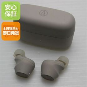 オーディオテクニカ(audio-technica)の新品同様 ATH-CKS30TW+ ライトベージュ イヤホン オーディオテクニカ 即日発送 土日祝発送OK M999(ヘッドフォン/イヤフォン)