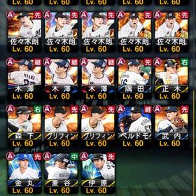 あ | プロ野球バーサスのアカウントデータ、RMTの販売・買取一覧