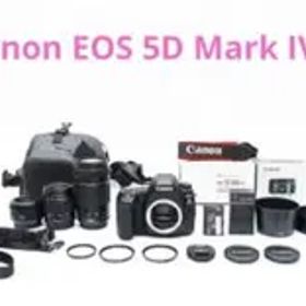 Canon EOS 5D Mark IV標準&望遠&単焦点トリプルレンズセット