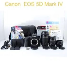 Canon EOS 5D Mark IV標準&望遠&単焦点トリプルレンズセット