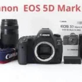 【保証付】Canon EOS 5D Mark IV標準&望遠&単焦点セット