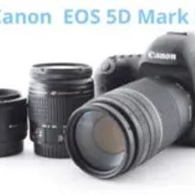 【保証付】Canon EOS 5D Mark IV標準&望遠&単焦点レンズセット
