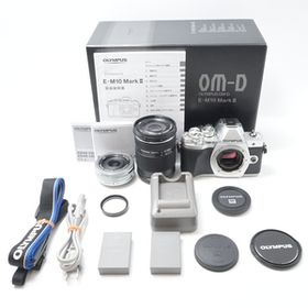 オリンパス OLYMPUS OM-D E-M10 MarkIII EZダブルズームキット シルバー