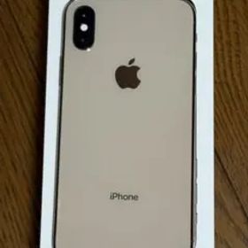 iPhone xs 256G ゴールド ※画面割れあり
