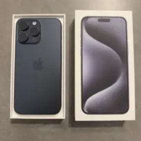 【超美品】iPhone15 Pro Max 512GB ブルーチタニウム