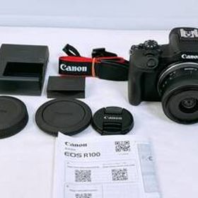 Canon キヤノン EOS R100 RF-S 18-45mm F4.5-6.3 IS STM KIT ミラーレス一眼カメラ