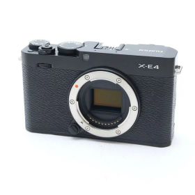 【中古】 《並品》 FUJIFILM X-E4 ボディ ブラック 【擬革部品交換/各部点検済】 [ デジタルカメラ ]