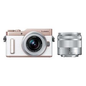 中古 1年保証 美品 Panasonic LUMIX GF10 ダブルズームキット 12-32mm + 35-100mm ホワイト [DC-GF10WA-W]