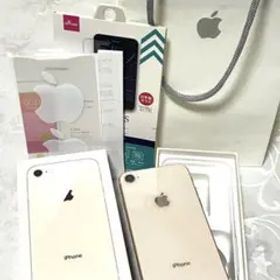 【美品 箱付き】Apple iPhone 8 本体 64GB ゴールド