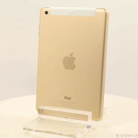 【中古】Apple(アップル) iPad mini 3 16GB ゴールド MGYR2J／A docomo 【344-ud】